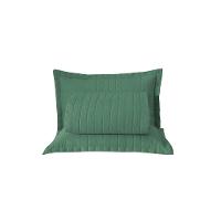 Kit Cobre Leito Matelado Copacabana 3 Peças King 100% Poliéster Percal 300 Fios Cor:verde - 1