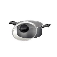 Fogão Industrial 2 Bocas Com Forno Bravo Preto Venâncio + 2 Caçarolas Tramontina Turim - 5