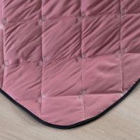 Kit 7 Pçs Cobre Leito Casal Queen Renove Hipercal 400 Fios Dupla Face Bordado Preto E Rosê - 8