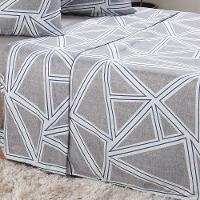 Jogo De Cama Queen Cotton Touch 4 Peças 158x198x35cm Concrete - 3