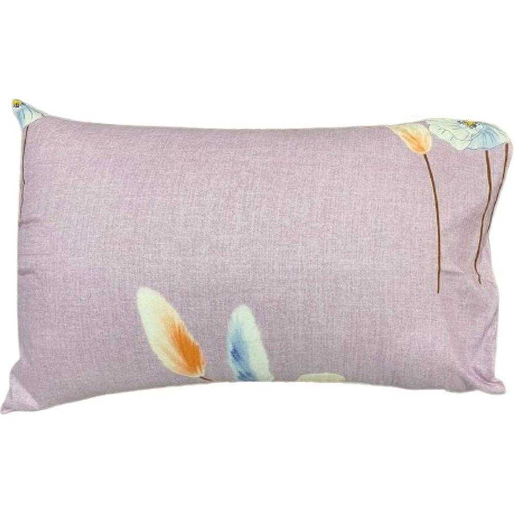 Jogo De Fronha Microfibra Estampada 47x70cm Lavanda - 2