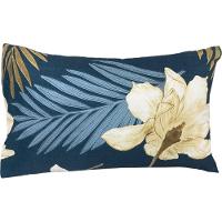 Jogo De Fronha Microfibra Estampada 47x70cm Azul Cobalto - 2