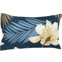 Jogo De Fronha Microfibra Estampada 47x70cm Azul Cobalto - 3