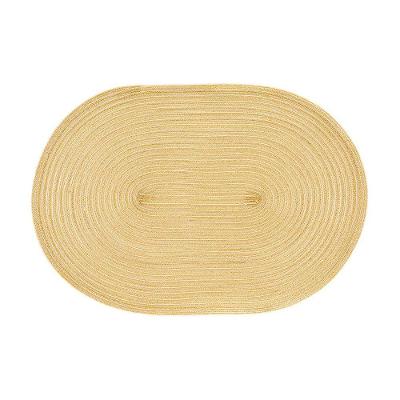 Jogo Americano Copa E Cia 6 Peças Luna Oval Champagne