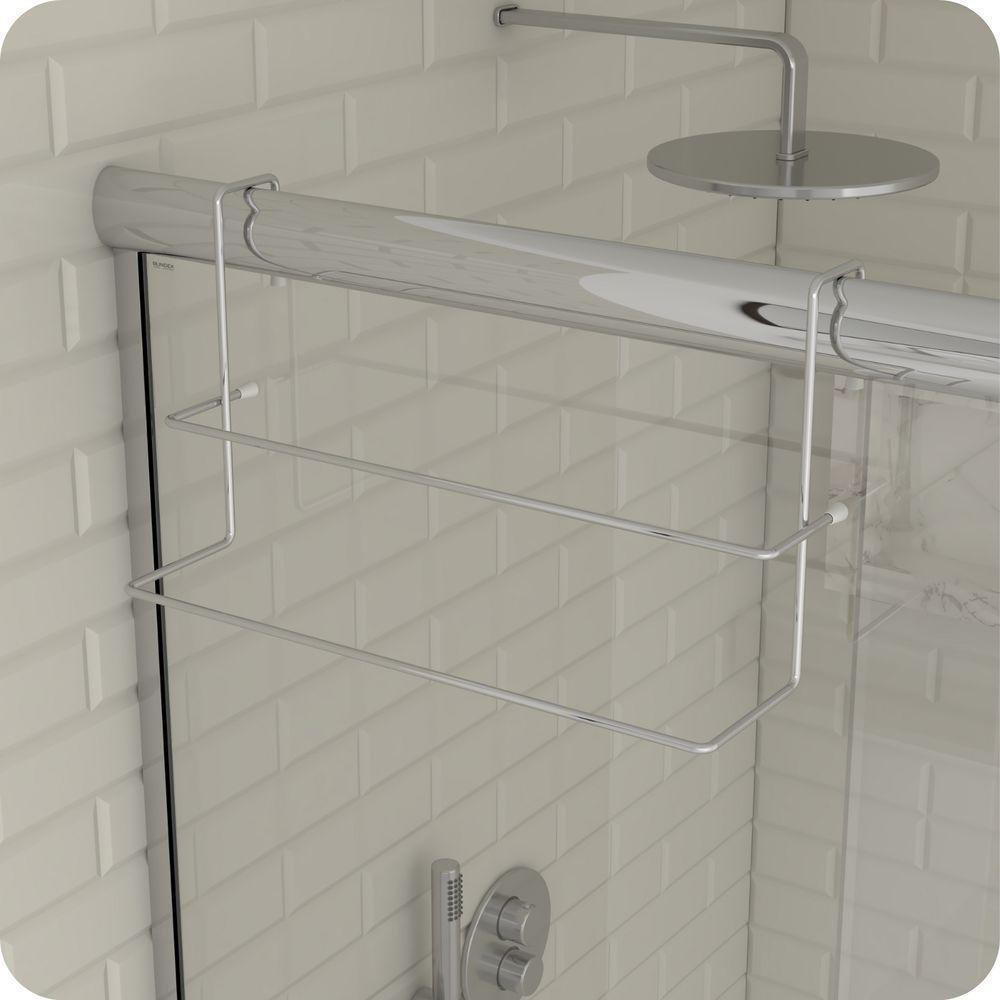 Suporte Toalha Box Porta Toalha Duplo Banheiro Cromado Arm - 5