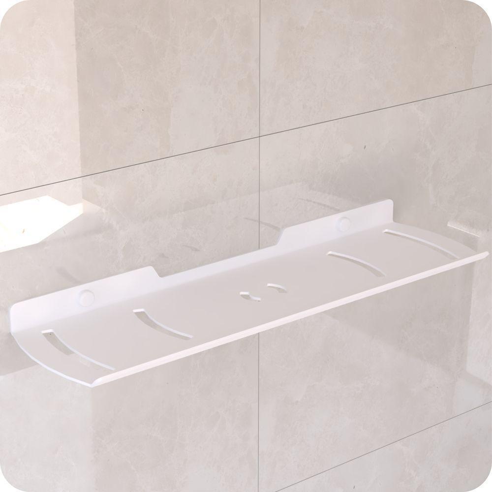 Suporte Porta Shampoo Organizador De Banheiro Branco Zmt - 1