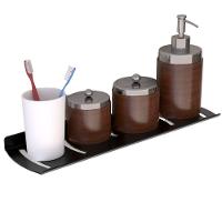 Suporte Porta Shampoo Organizador De Banheiro Preto Zmt
