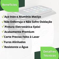 Porta Papel Higiênico De Parede Preto Com Tampa Zmt - 3