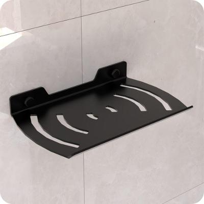 Saboneteira De Parede Para Banheiro De Preto Zmt