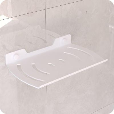 Saboneteira De Parede Para Banheiro De Branco Zmt