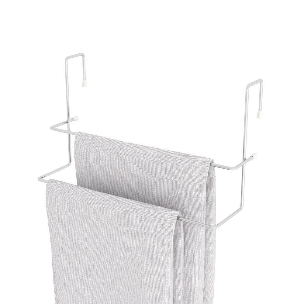 Porta Toalha De Box Suporte Duplo Porta Toalhas Cromado Arm - 2