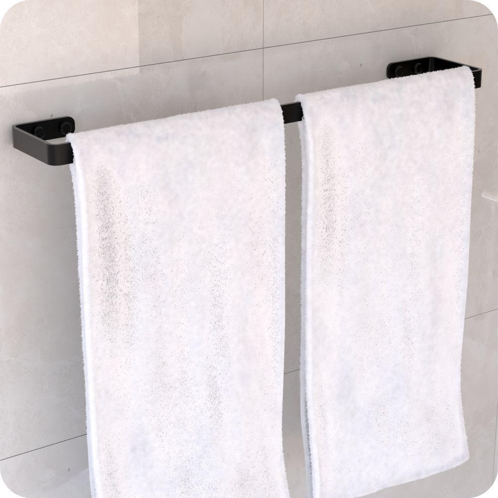 Kit Acessórios Para Banheiro Preto Fosco 4 Peças Zmt - 4