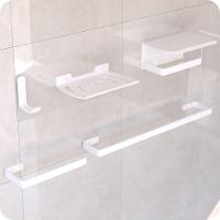 Kit Acessórios Para Banheiro Branco 5 Peças Zmt - 1