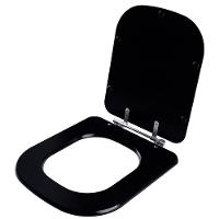 Assento Sanitário Axis Preto Para Vaso Deca - 3