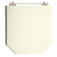 Assento Sanitário Acrílico Atrium Bege Para Vaso Incepa - 3