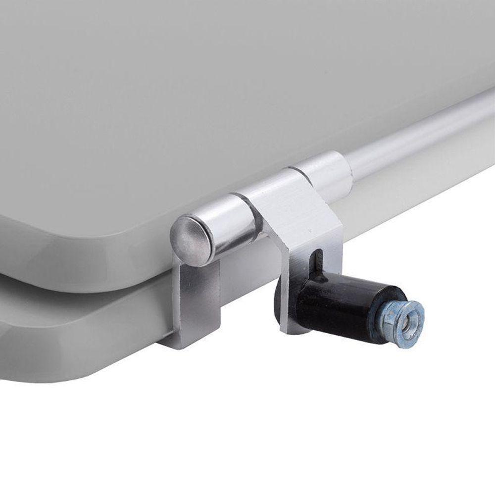 Assento Sanitário Acrílico Atrium Cinza Para Vaso Incepa - 1