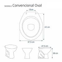 Assento Sanitário Decorado Borboleta Oval Para Vaso Icasa - 5