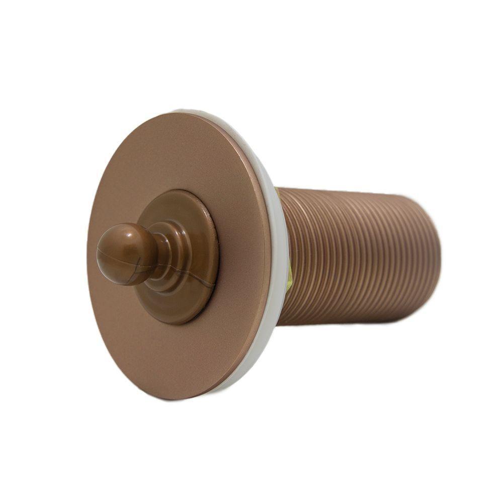 Válvula Lavatório Banheiro Cuba Rose Gold Cobre Fosco Metal Luxo - 3