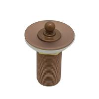 Válvula Lavatório Banheiro Cuba Rose Gold Cobre Fosco Metal Luxo - 1