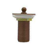 Válvula Lavatório Banheiro Cuba Rose Gold Cobre Fosco Metal Luxo