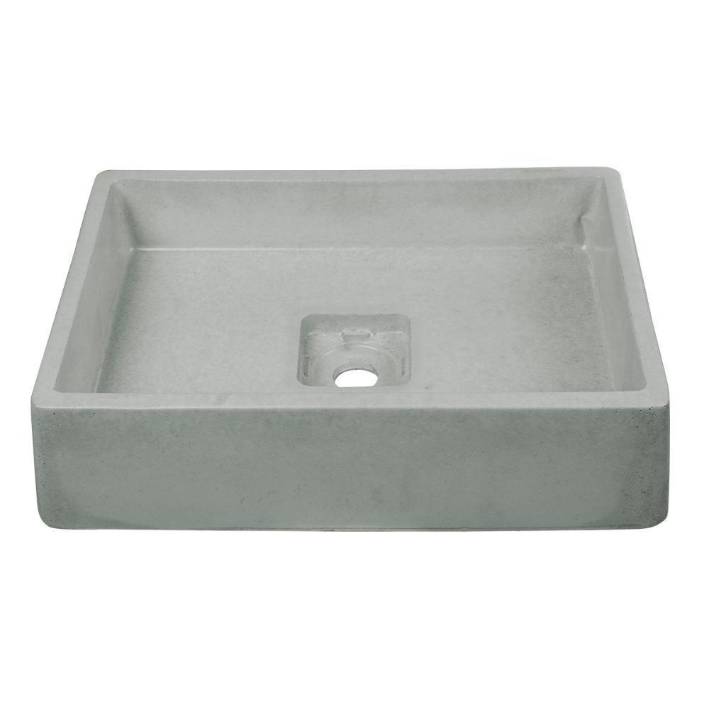 Cuba Oregon Cimento Com Torneira Inox E Válvula Oculta Cimento - 5