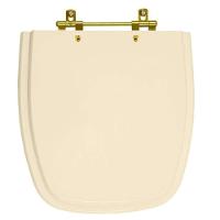 Tampa De Vaso Laqueado Versato Rosato Para Bacia Celite Com Ferragem Dourada - 1