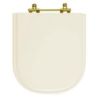 Tampa De Vaso Poliéster Life Pergamon Para Bacia Celite Com Ferragem Dourada - 1