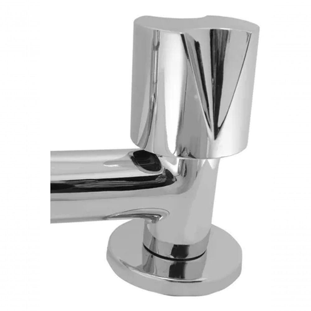 Torneira Misturador Cozinha Mesa Articulável Cromado 1/4 De Volta - 4