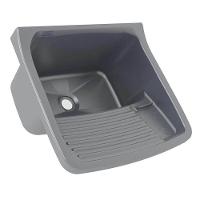 Tanque Plástico Para Lavar Roupa 22 Litros Prata - Tq0-scpra - Astra - 1