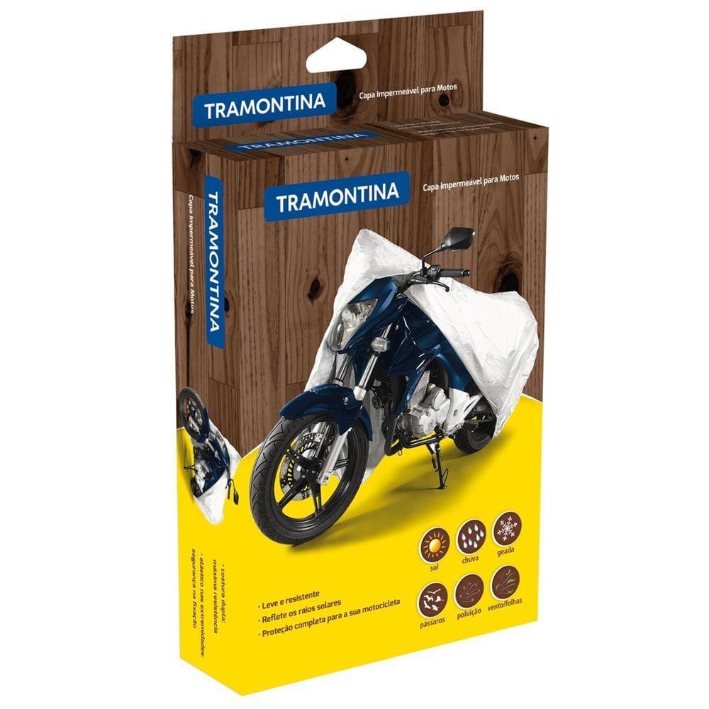 Capa Protetora Para Moto Tamanho G - 43782003 - Tramontina Capa Impermeável Para Moto Tamanho G - 43782003 - Tramontina - 2