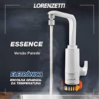 Torneira Elétrica Essence De Parede 220 Volts 5500 Watts - 7551027 - Lorenzetti - 2