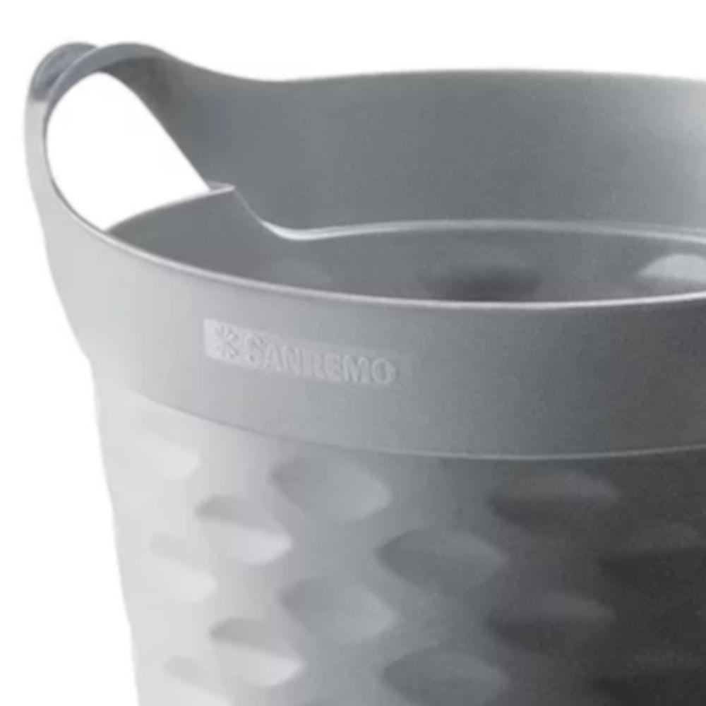 Cesto Organizador Circular Cinza 3 Litros - Sr1803-2 - Sanremo - 2