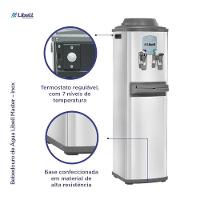Bebedouro De Coluna Para Garrafão Master Inox 220V Libell - 6