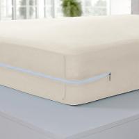 Capa De Colchão Solteiro Serena 20cm 100% Algodão 88x188x20cm - 1