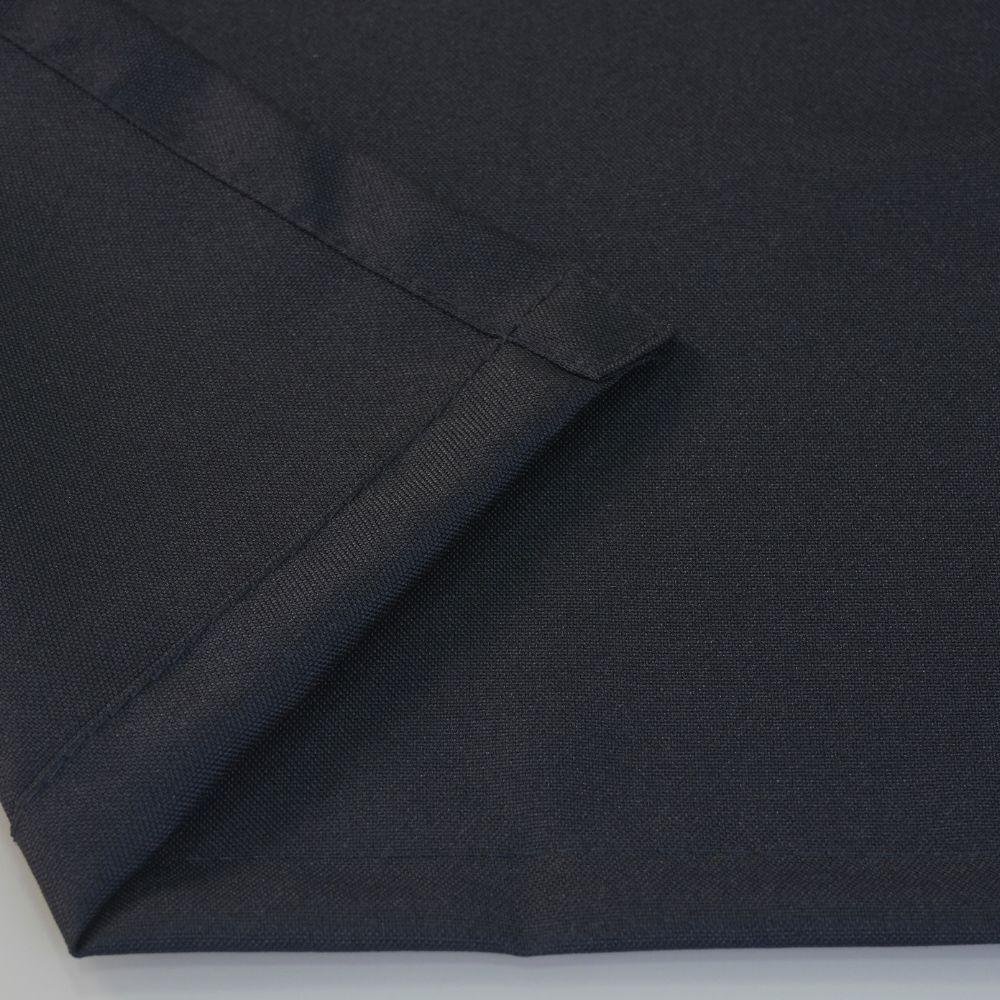 Caminho De Mesa Basic 1 Peça 1,30m X 40cm Tecido Oxford 100% Poliéster - Preto - 4