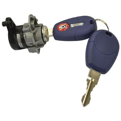 Cilindro Porta Dianteira Direita Com Chave Azul Palio 96 A 08 [f103]