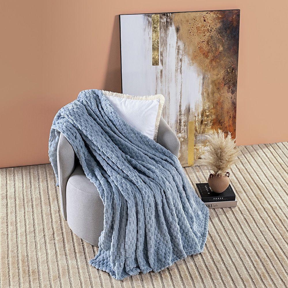 Cobertor Marshmallow Queen 01 Peça - Mirtilo - 4