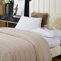 Cobertor Manta Himaláia Queen Ultrasoft Dupla Face - Cáqui - 100% Poliéster - 3