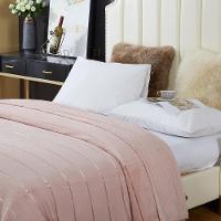 Cobertor Manta Himaláia Queen Ultrasoft Dupla Face - Rosê - 100% Poliéster - 3