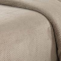 Cobertor Manta Elite Queen Ultrasoft Dupla Face - Cáqui - 100% Poliéster - 2