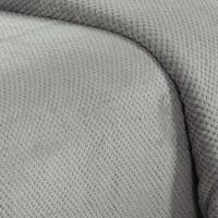 Cobertor Casa Scarpa Poppy Queen Manta Ultrasoft Alto Relevo Super Macia - Cinza - 4