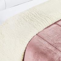 Coberdrom Sherpa E Flannel Everest Queen Manta Alta 150g 01 Peça - Rosa Secreto - 3