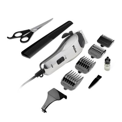 Cortador De Cabelos Philco Pcr04 Com 9 Acessorios E 4 Pentes