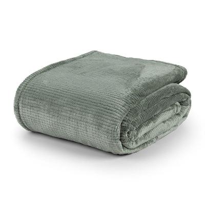 Cobertor Ultrasoft Dublin Queen 01 Peça 100% Poliéster - Verde Louro