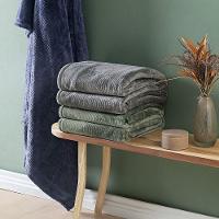 Cobertor Ultrasoft Dublin Queen 01 Peça 100% Poliéster - Verde Louro - 3