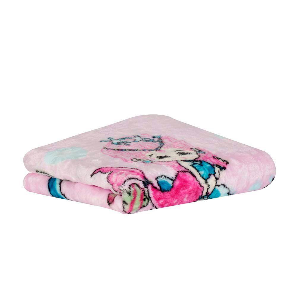 Cobertor Raschel Para Berço 500g-m² 80x110cm Sereia Realce Premium Sultan - 2