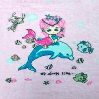 Cobertor Raschel Para Berço 500g-m² 80x110cm Sereia Realce Premium Sultan - 5