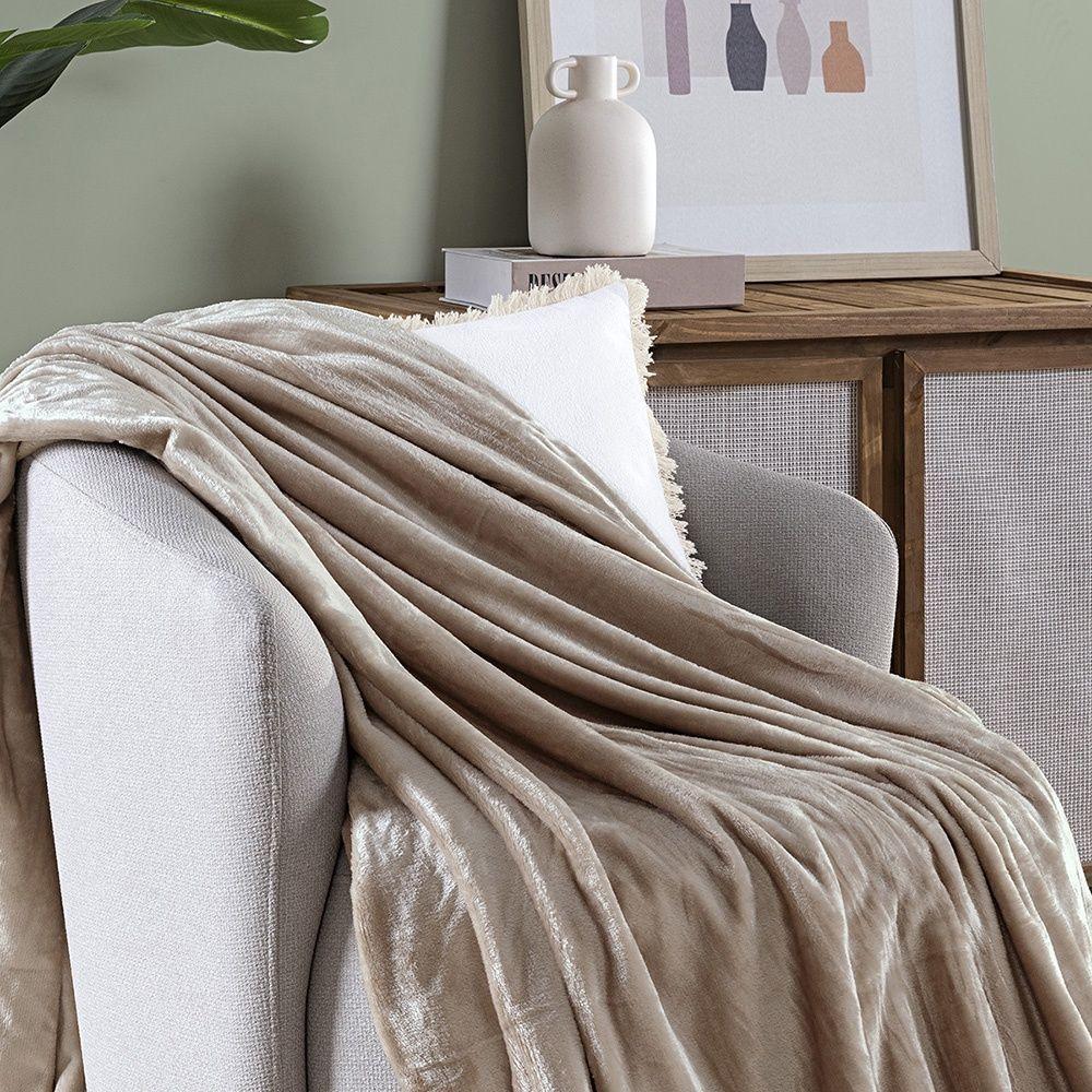 Cobertor Sibéria Queen 01 Peça - Sand - 4