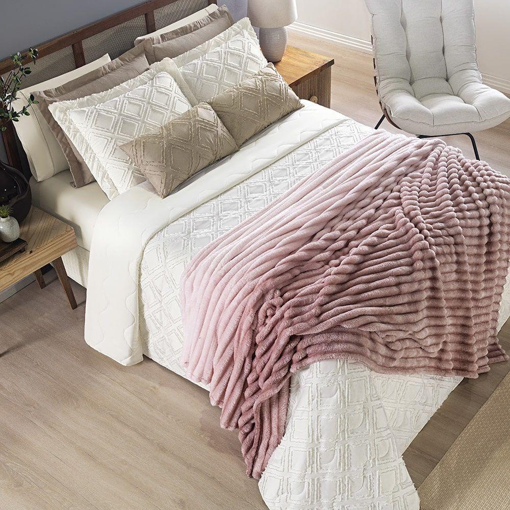 Cobertor Queen Flannel Juliet 100% Poliéster - Panc - 5