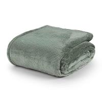 Cobertor Queen Dublin Manta Flannel Ultrasoft - Verde Louro - 1